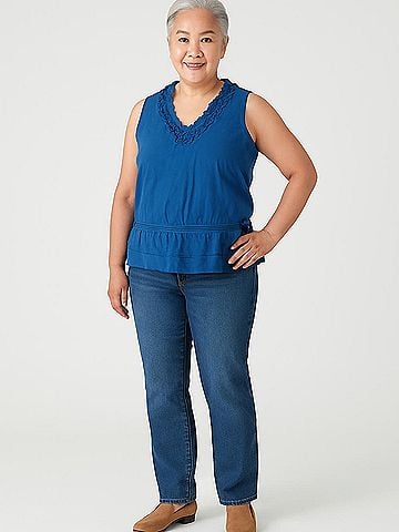 Carole Little Sleeveless Blouse (view 2)