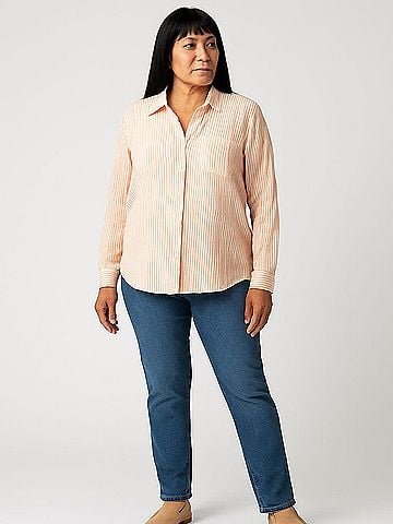 Velvet Heart Long Sleeve Blouse (view 2)