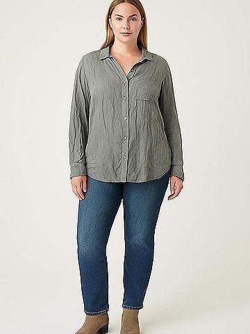 Velvet Heart Long Sleeve Blouse (view 2)