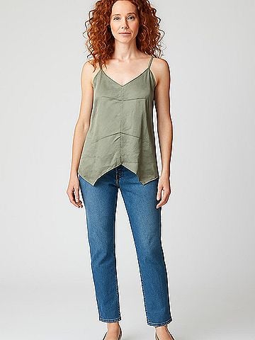 Wink Sleeveless Silk Top (view 2)