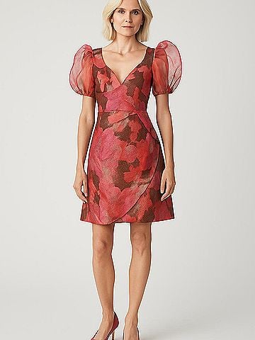 Theia Cocktail Dress (view 2)