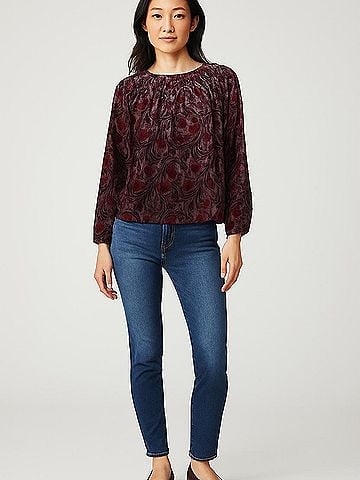 Alexia Admor Long Sleeve Blouse (view 2)
