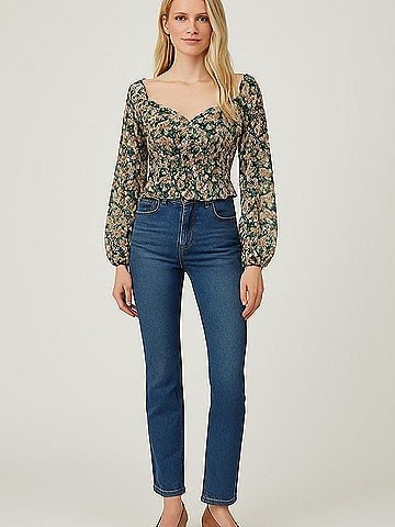 ASTR The Label Long Sleeve Blouse (view 2)