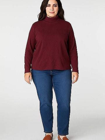 Elisabeth by Liz Claiborne Long Sleeve Turtleneck (view 2)