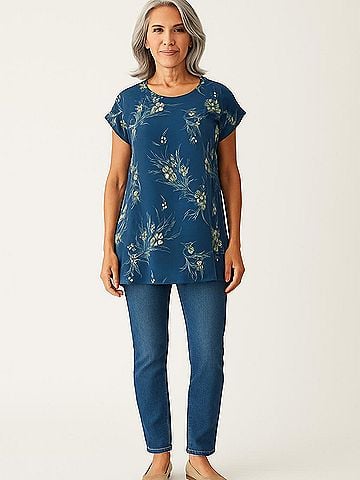 Band of Gypsies Short Sleeve Blouse (view 2)