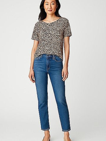 PREMISE Short Sleeve Top (view 2)