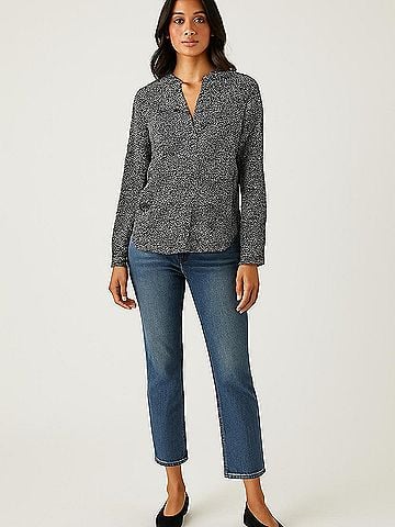 Anne Klein Long Sleeve Blouse (view 2)