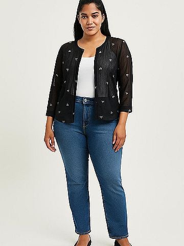 Christie & Jill 3/4 Sleeve Blouse (view 2)