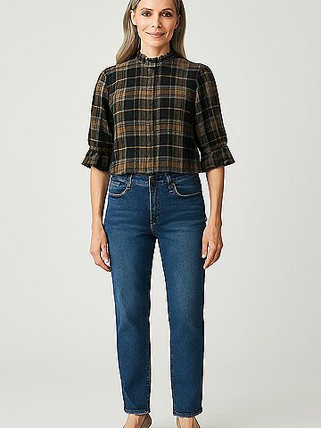 Apiece Apart Short Sleeve Blouse (view 2)