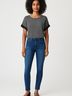 Vince. 100% Silk Gray Short Sleeve Top Size XXS - photo 2