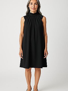 Victoria Beckham【関税送料込】コットンブレンドニットドレス VVB Victoria Beckham Premium Dresses On Sale Up To 90% Off