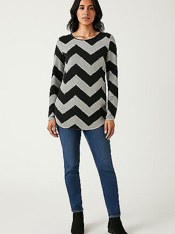 Allegra K Long Sleeve Blouse (view 2)