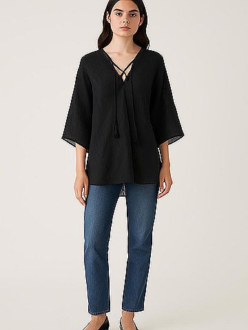 Robin Piccone 3/4 Sleeve Blouse (view 2)