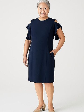 Sharagano Cocktail Dress (view 2)