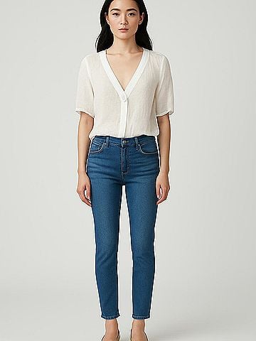PQ Short Sleeve Blouse (view 2)
