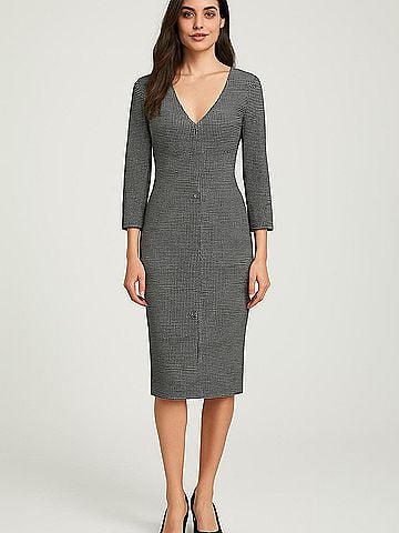 Badgley Mischka Casual Dress (view 2)