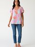 Buddy Love 100% Polyester Pink Short Sleeve Blouse Size XS - photo 2