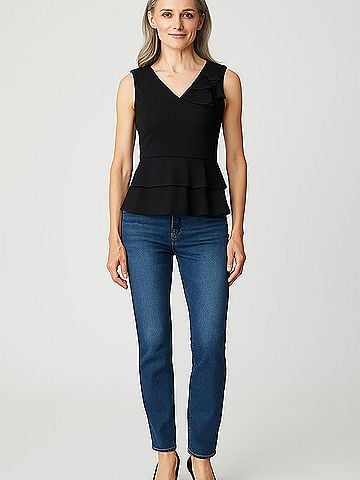 Guest Editor Sleeveless Blouse (view 2)