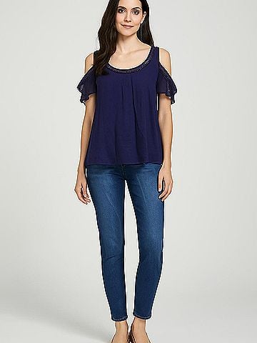 Akemi + Kin Short Sleeve Top (view 2)