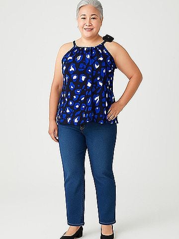 Carole Little Sleeveless Blouse (view 2)