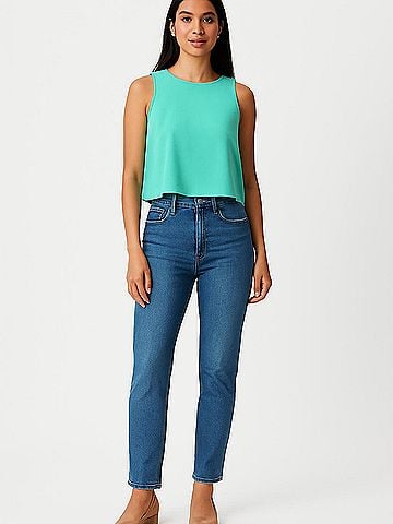 Bar III Sleeveless Blouse (view 2)
