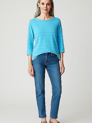 Eight Eight Eight 3/4 Sleeve Top (view 2)