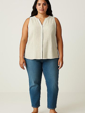 Apt. 9 Sleeveless Blouse (view 2)