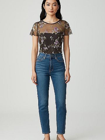 Kimchi Blue Short Sleeve Top (view 2)