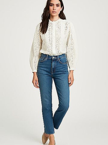Alix of Bohemia Long Sleeve Blouse (view 2)