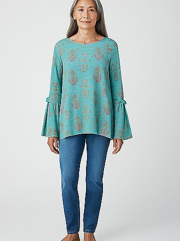 Downeast Long Sleeve Blouse (view 2)
