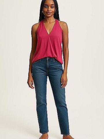 Bar III Sleeveless Blouse (view 2)