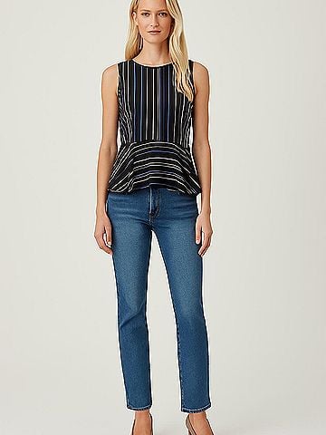 Classiques Entier Sleeveless Silk Top (view 2)