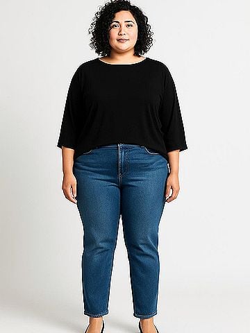 Jolie 3/4 Sleeve Top (view 2)