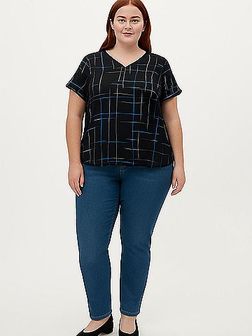 Apt. 9 Short Sleeve Blouse (view 2)