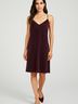 Splendid 100% Polyester Burgundy Cocktail Dress Size XS - photo 2