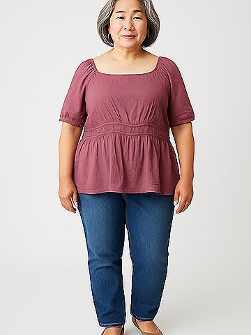 Sonoma Goods for Life Short Sleeve Blouse (view 2)