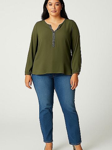Juicy Couture 3/4 Sleeve Blouse (view 2)