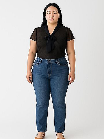 Attention Short Sleeve Blouse (view 2)