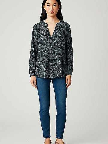 Roller Rabbit Long Sleeve Blouse (view 2)