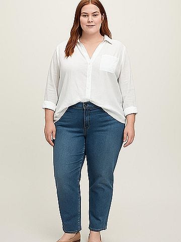 Velvet Heart 3/4 Sleeve Blouse (view 2)