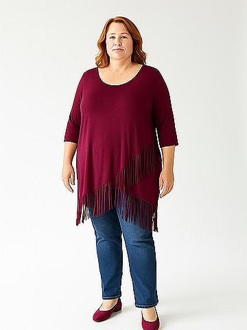 Catherines 3/4 Sleeve Top (view 2)