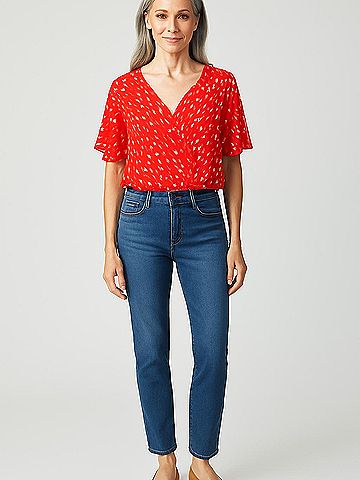 ASTR The Label Short Sleeve Blouse (view 2)