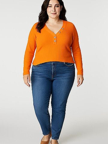 Karen Millen Long Sleeve Top (view 2)