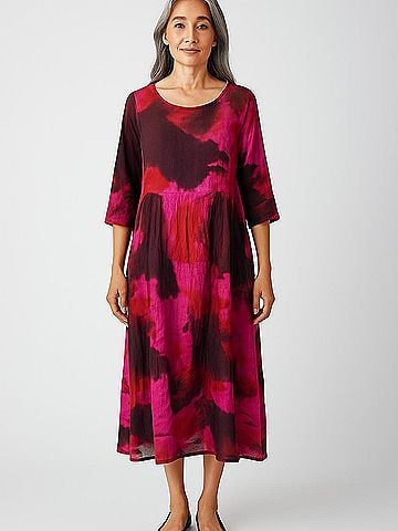 Norblack Norwhite Casual Dress (view 2)