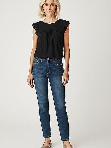 Rebellion Short Sleeve Blouse (view 2)