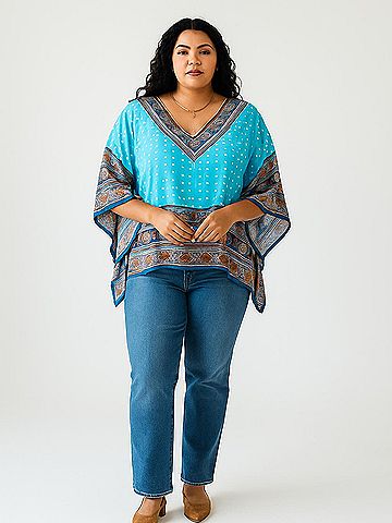 Sundance 3/4 Sleeve Blouse (view 2)