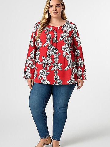 Liz Claiborne Career Long Sleeve Blouse (view 2)