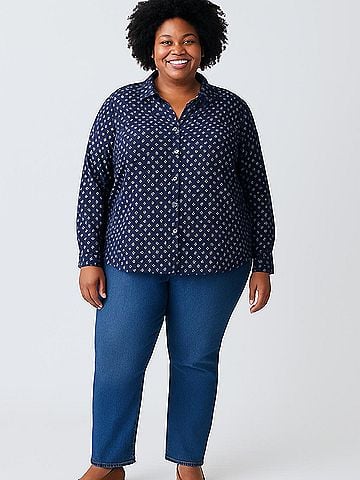 Solitaire Long Sleeve Blouse (view 2)