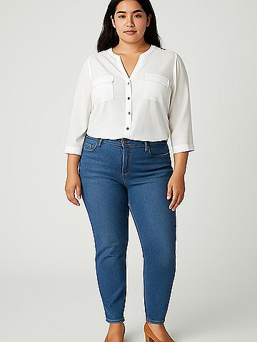 41Hawthorn 3/4 Sleeve Button-Down Shirt (view 2)
