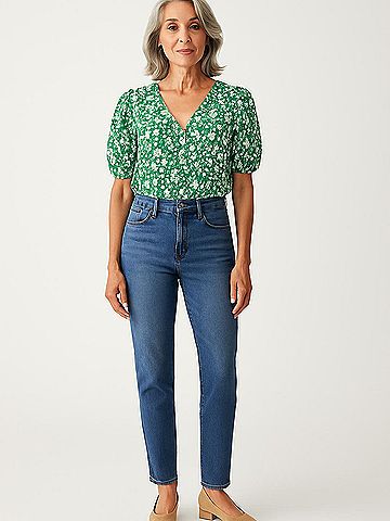 ASTR The Label 3/4 Sleeve Blouse (view 2)